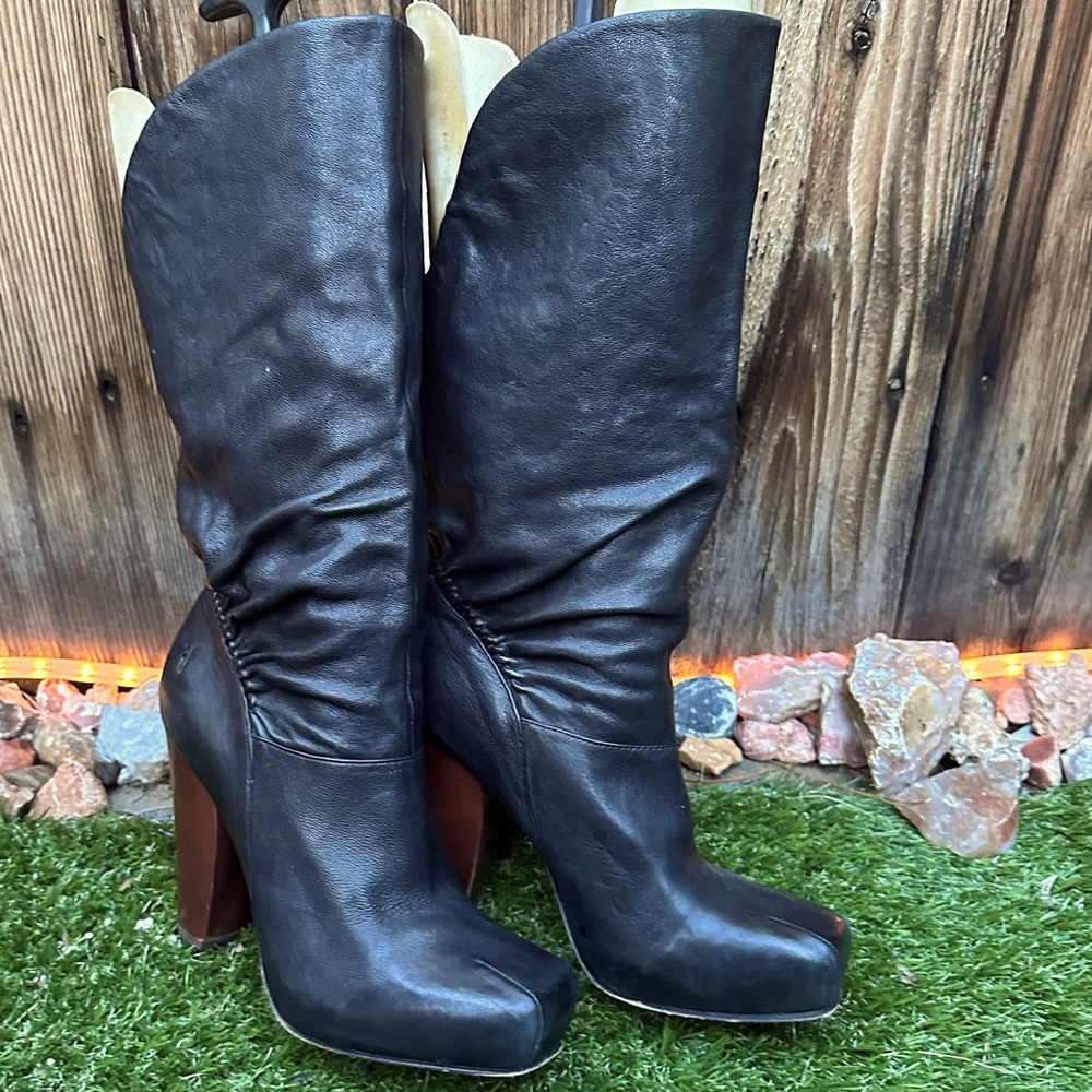 Frye Women's High Heel Boots - black - Picture 3 of 10